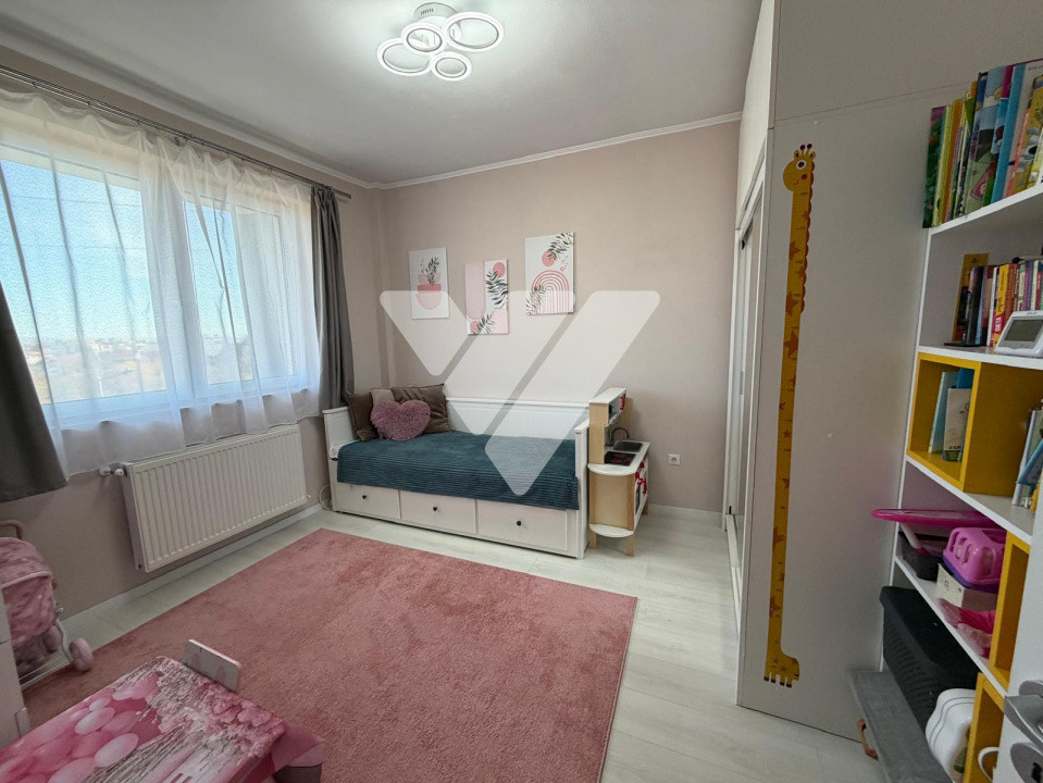 Apartament 2 camere mobilat modern etaj 2 balcon zona Turnisor Sibiu