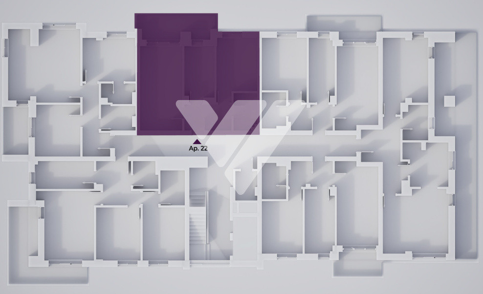 Apartament 2 camere cu balcon etaj 3 si lift - zona Calea Surii Mici