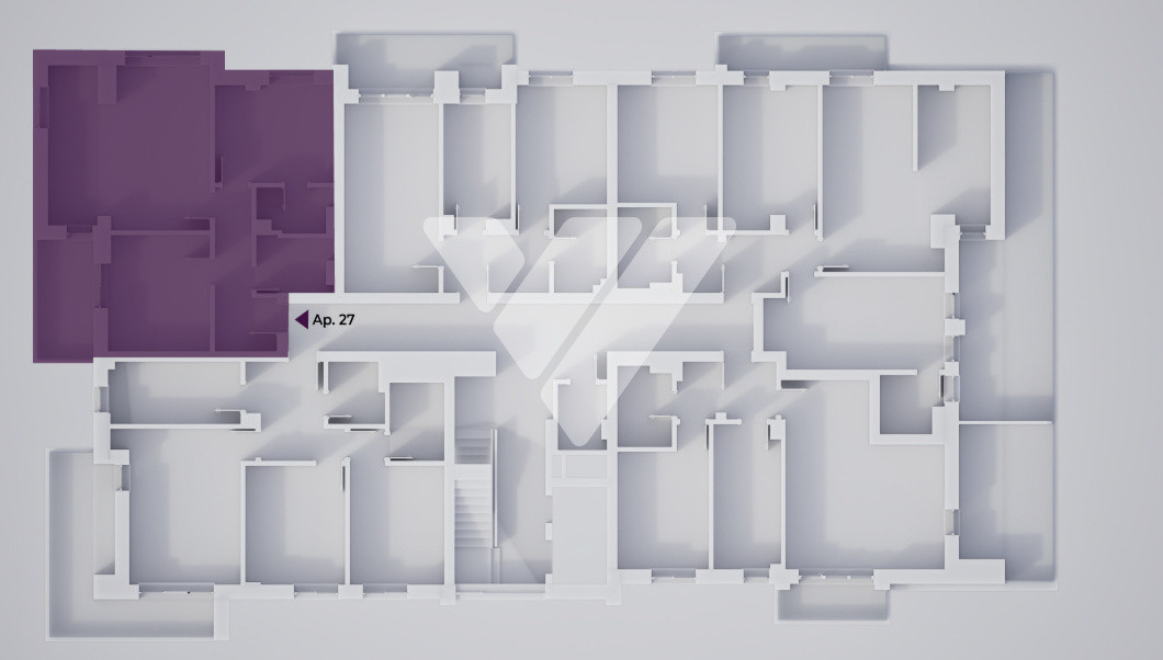 Apartament NOU 3 camere etaj 4 cu lift  - zona Calea Surii Mici