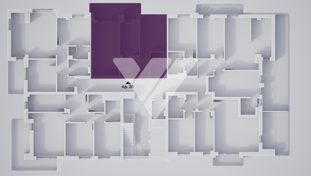 Apartament NOU 2 camere cu balcon si lift- zona Calea Surii Mici