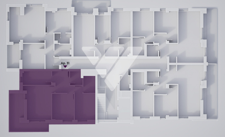 Apartament 3 camere si balcon 15 mp etaj 5- zona Calea Surii Mici