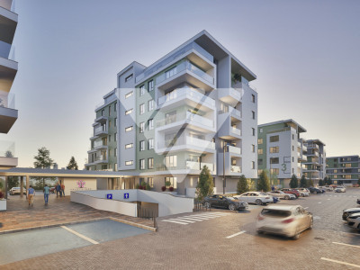 Apartament 2 camere 52 mp utili etaj 2 si lift - zona Calea Surii Mici