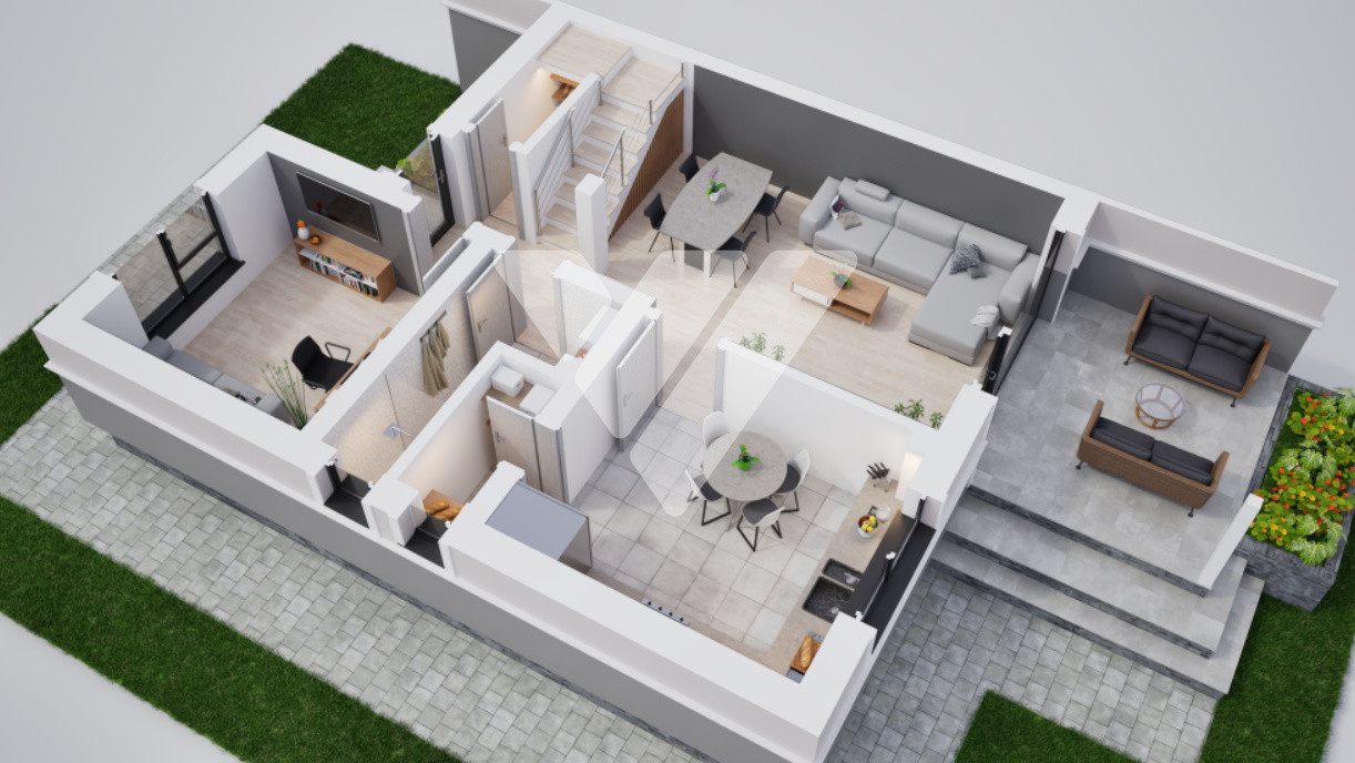 Casă tip duplex modernă, Valletta Lane 2.0 – Șura Mică