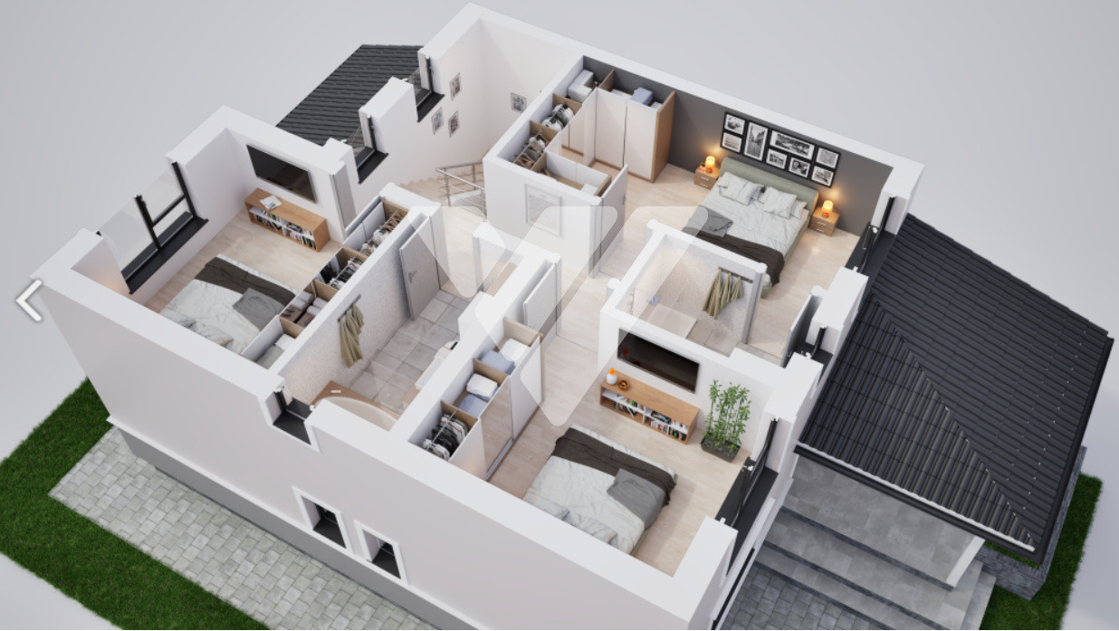 Casă tip duplex modernă, Valletta Lane 2.0 – Șura Mică