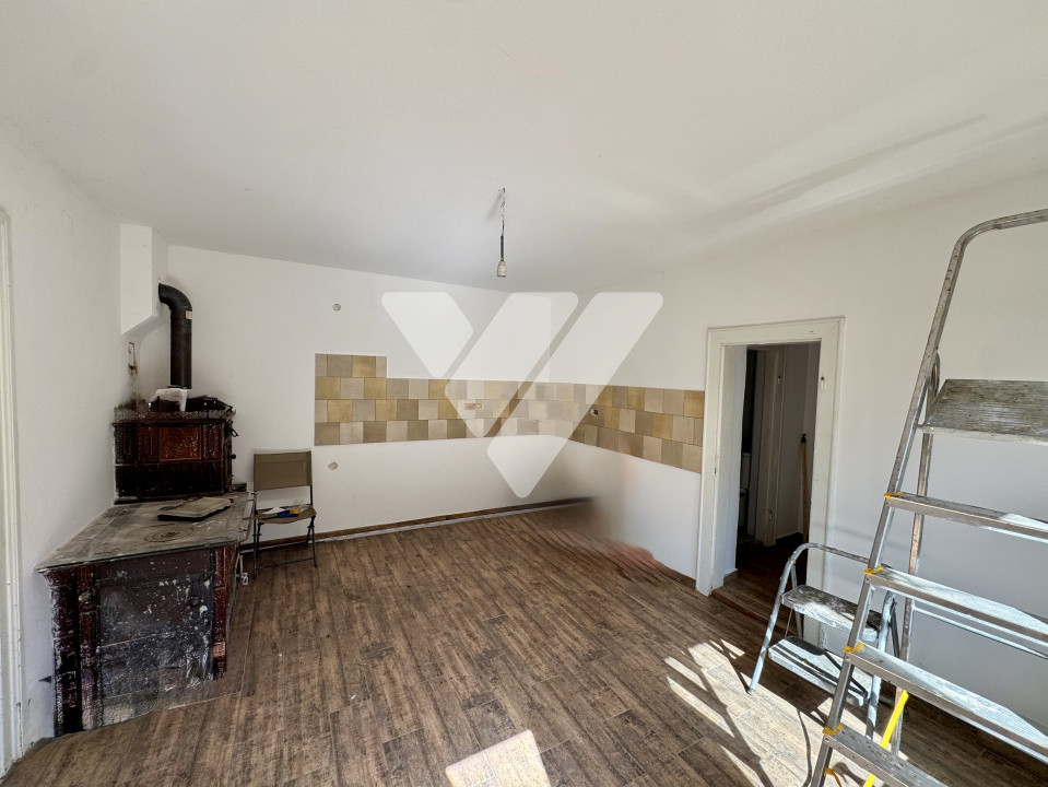 Casa individuala 2 camere cu teren 1400 mp in Cristian Sibiu