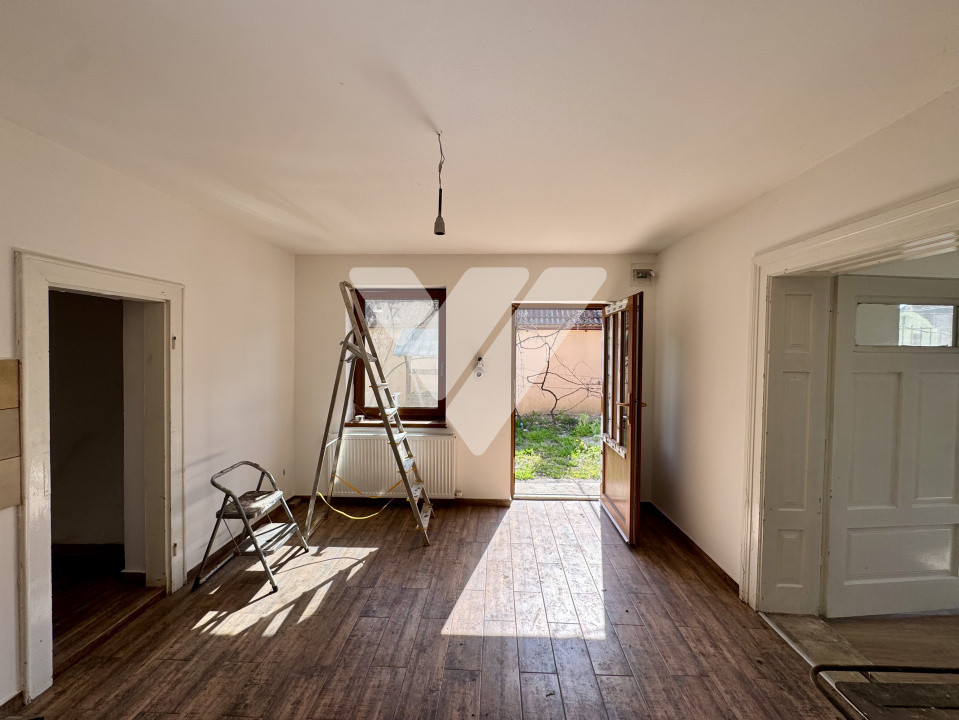 Casa individuala 2 camere cu teren 1400 mp in Cristian Sibiu