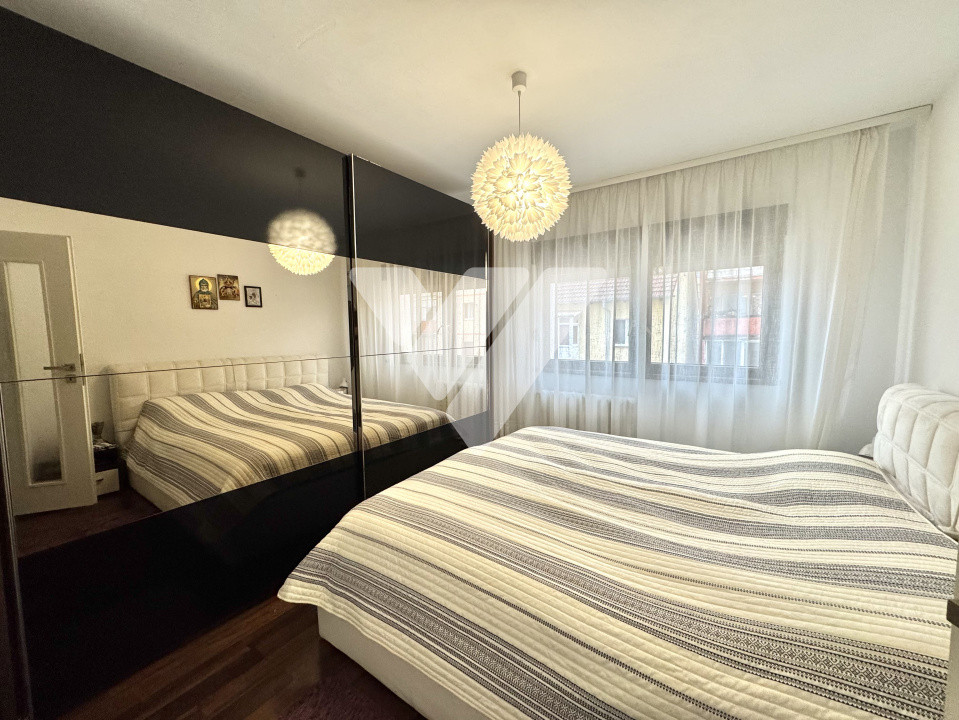 Apartament 3 camere mobilat 68 mp balcon pivnita - Vasile Aaron Sibiu