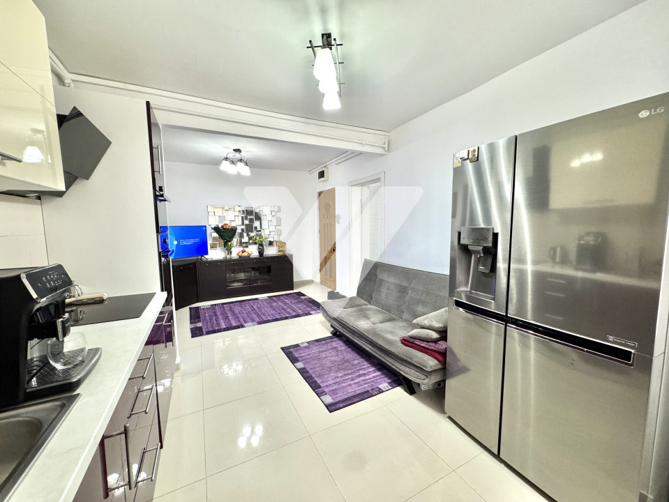 Apartament 3 camere mobilat 68 mp balcon pivnita - Vasile Aaron Sibiu