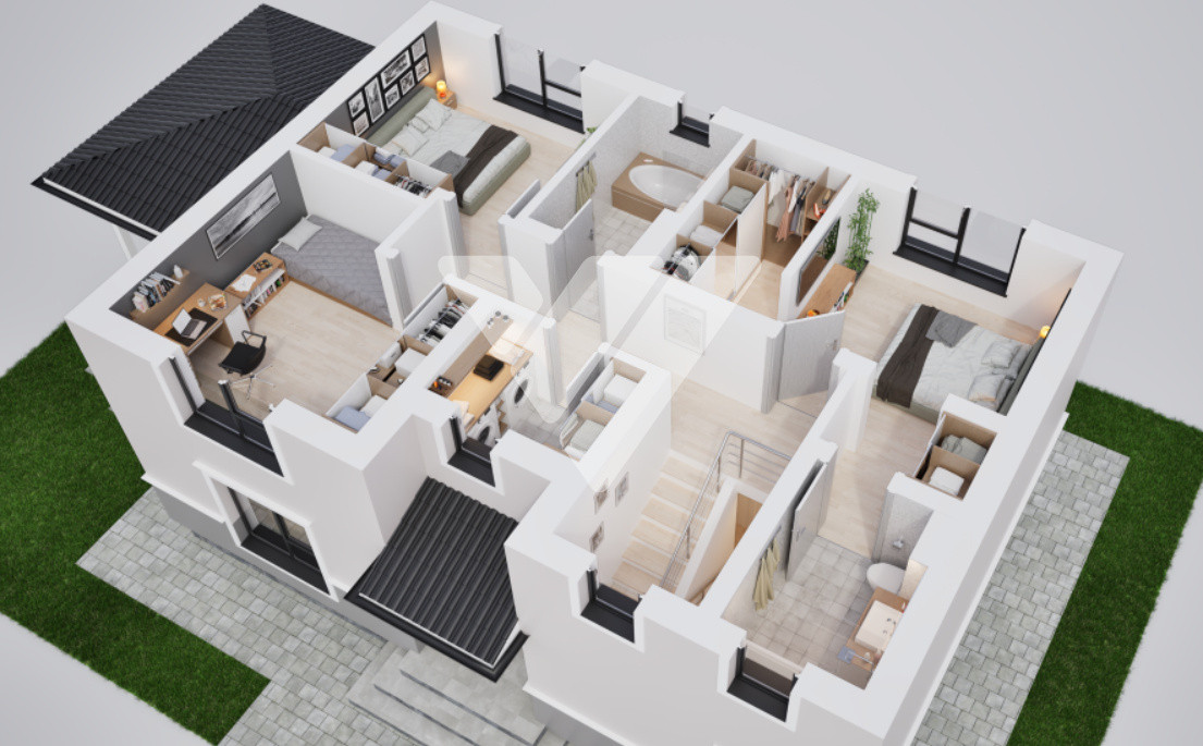 Casă NOUĂ tip single -  Șura Mică, Sibiu