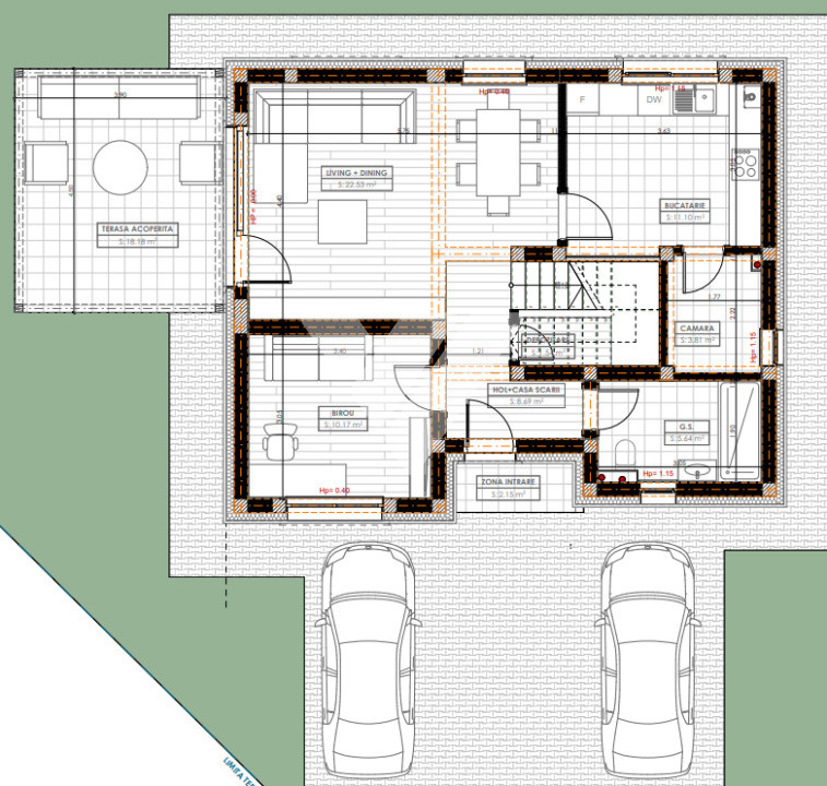 Vilă single cu grădină – zona Șura Mică Sibiu