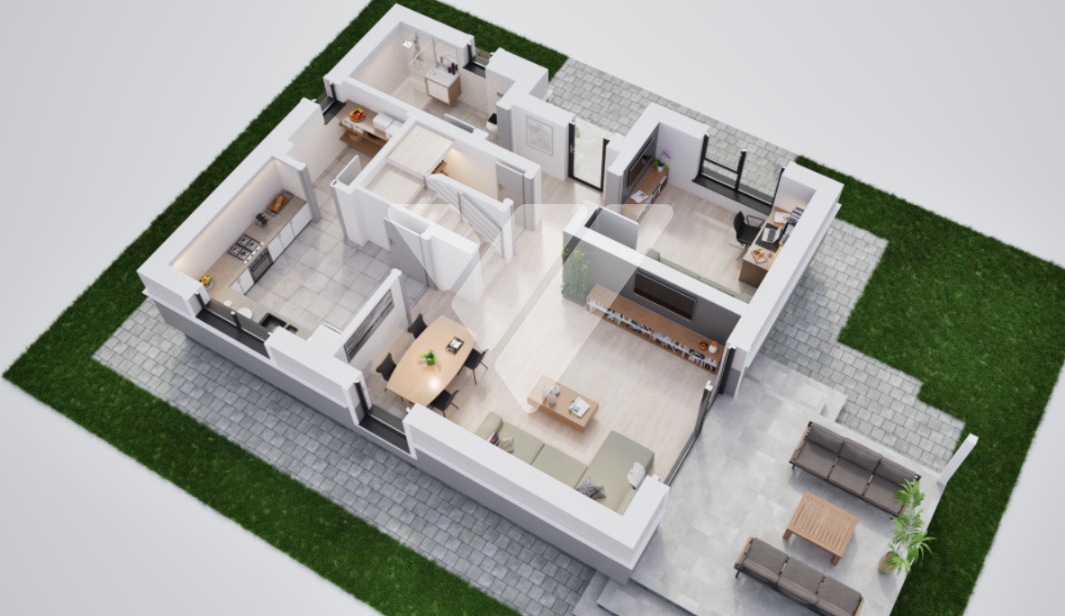 Vilă single cu grădină – zona Șura Mică Sibiu