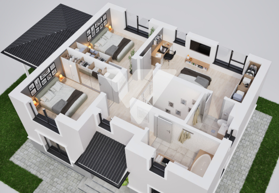 Vilă single cu grădină – zona Șura Mică Sibiu