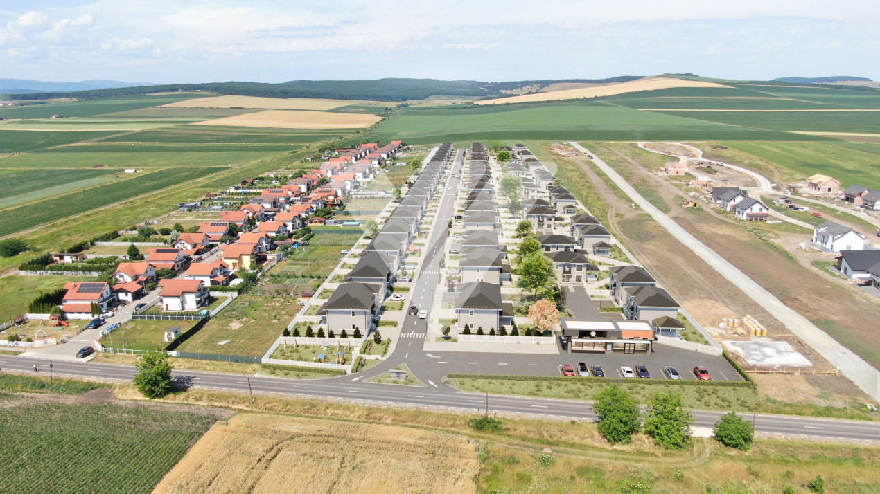 Vilă single cu grădină – zona Șura Mică Sibiu