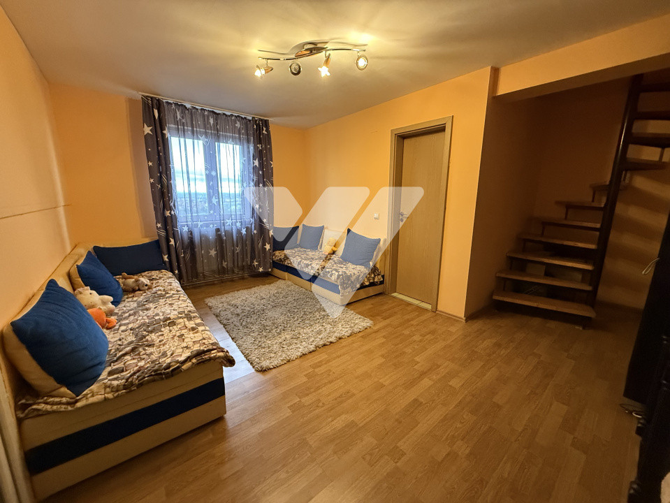 Apartament 4 camere mobilat in cartierul Vasile Aaron Sibiu