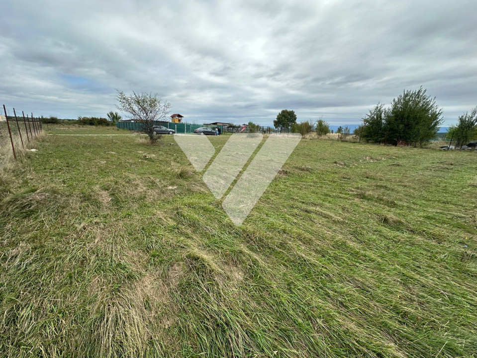 Tren intravilan cu autorizatie de constructie 417 mp - zona Cisnadie