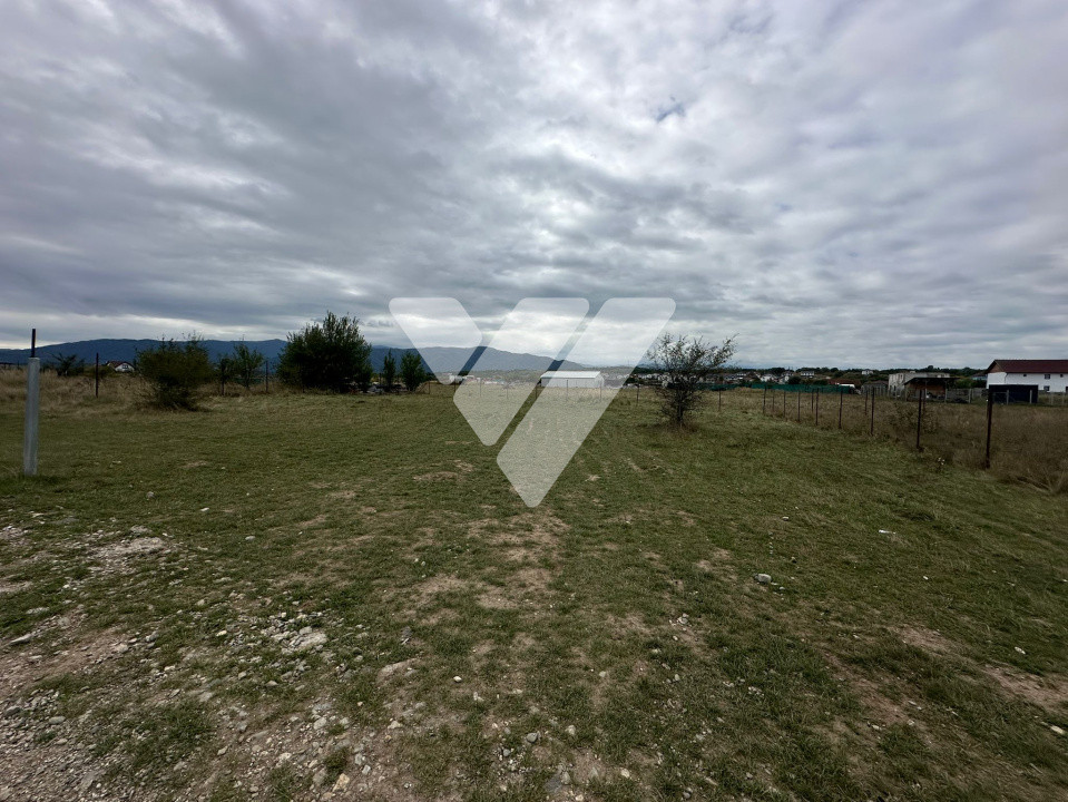 Tren intravilan cu autorizatie de constructie 417 mp - zona Cisnadie