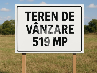 Teren intravilan 519 mp de vanzare in Rasinari Sibiu