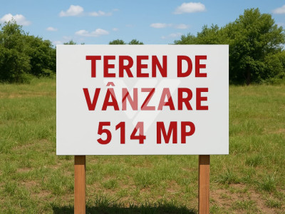 Teren intravilan de vânzare în Rășinari – 514 mp