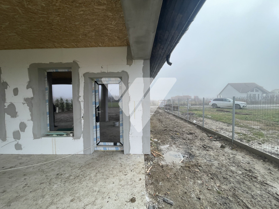 Casa Moderna 3 Camere - Teren 478 mp - Cristian Sibiu