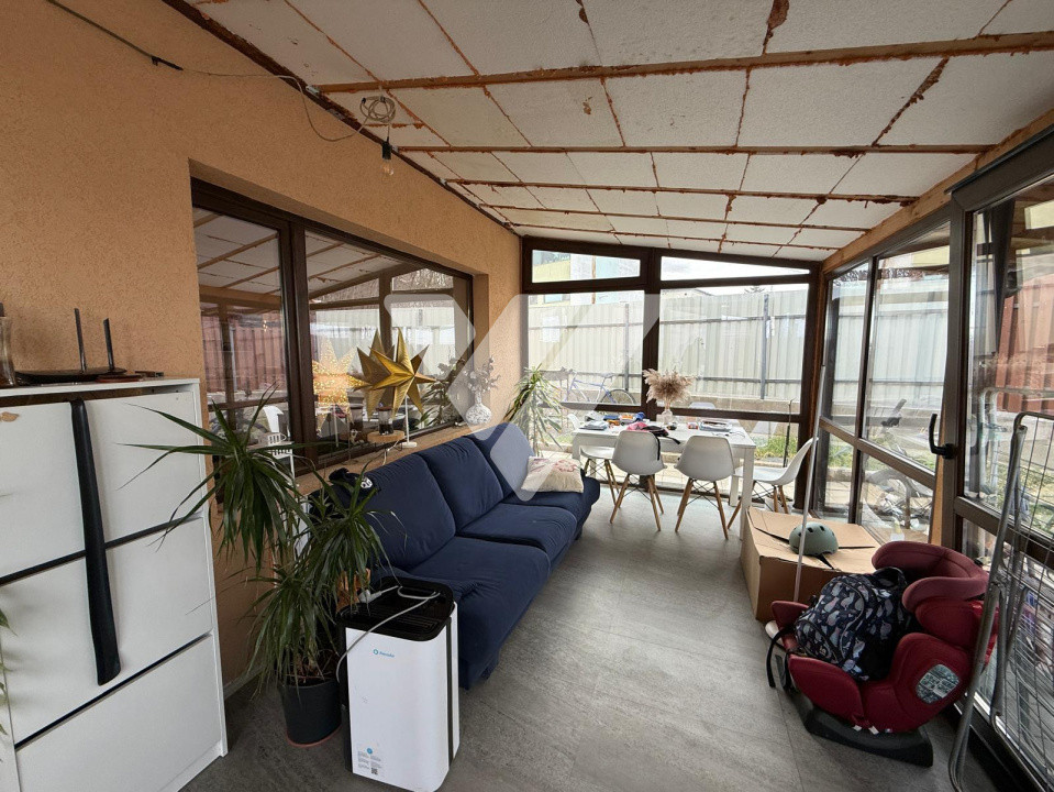 Casa individuala mobilata 5 camere si teren 238 mp Cisnadie Sibiu