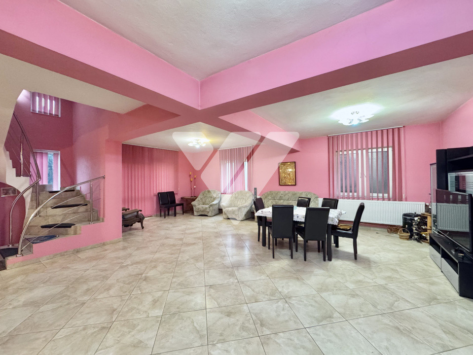 Casa 5 camere 175 mp, demisol pod si teren 820 mp - Cartisoara Sibiu