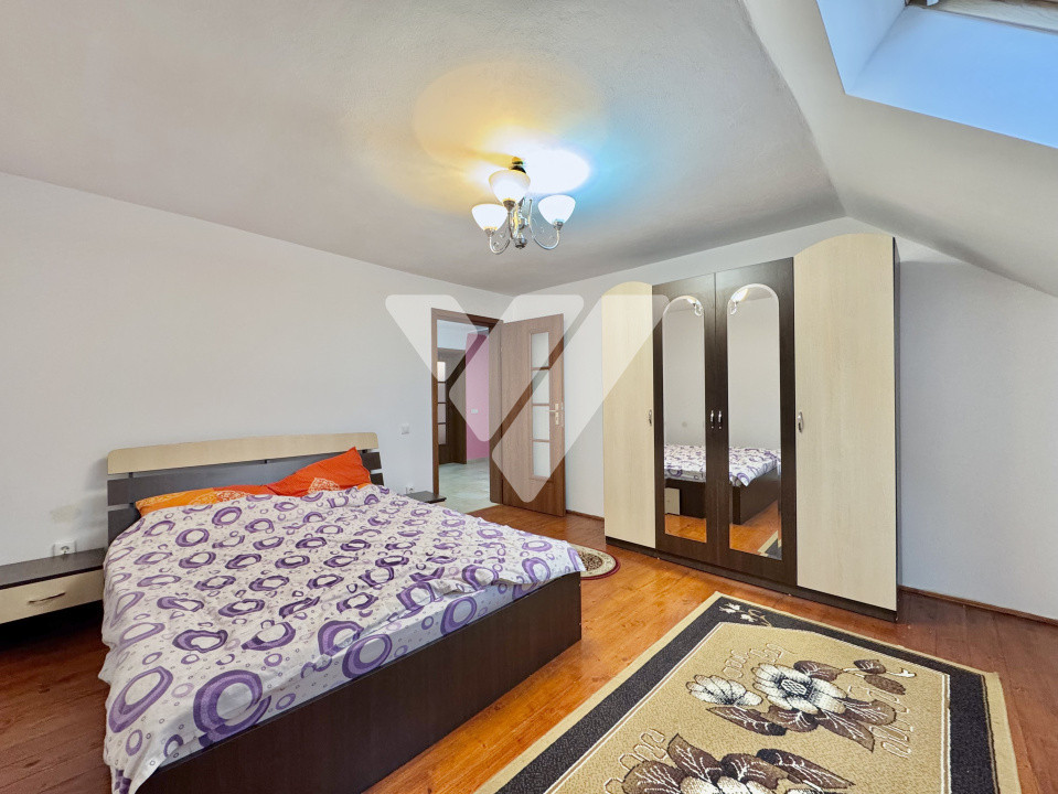 Casa 5 camere 175 mp, demisol pod si teren 820 mp - Cartisoara Sibiu