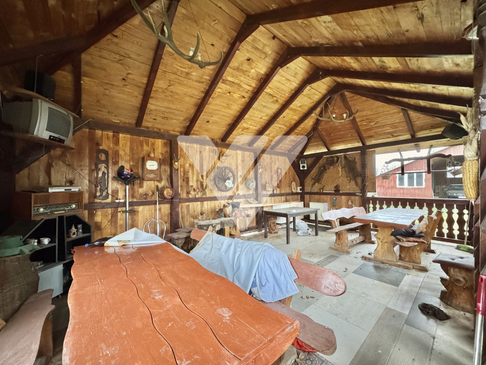 Casa 5 camere 175 mp, demisol pod si teren 820 mp - Cartisoara Sibiu