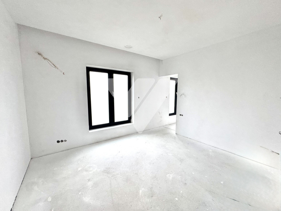 Casa individuala 4 camere pe un singur nivel teren 855 mp Vestem Sibiu