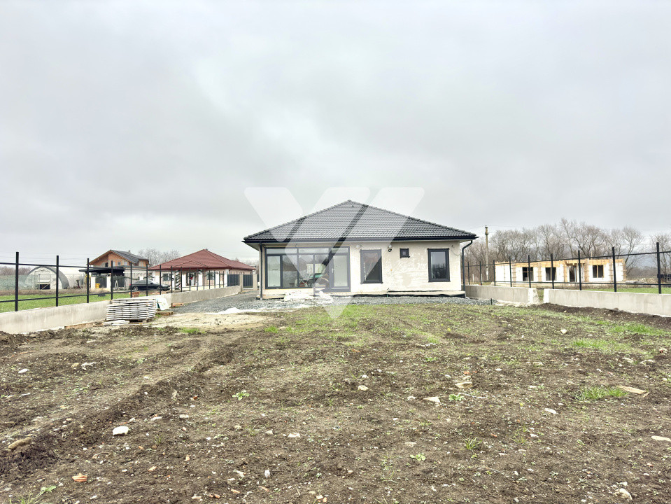Casa individuala 4 camere pe un singur nivel teren 855 mp Vestem Sibiu