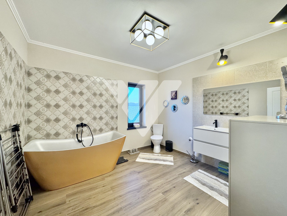 Casa premium pe un singur nivel, teren 600 mp, vedere munti - Tocile