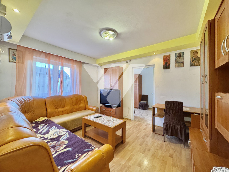 Apartament 2 camere de vânzare. Sibiu. Zona Cedonia.