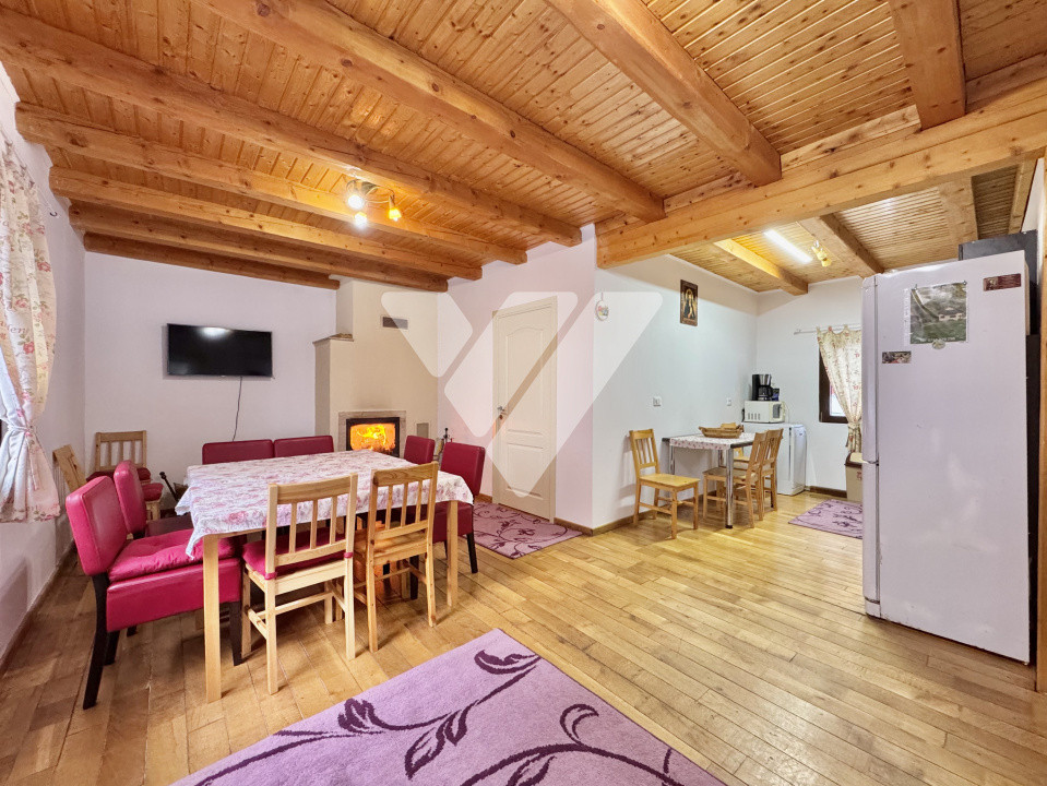 Cabană pe Râul Sadului  120 mp utili Teren 685 mp Zonă montană