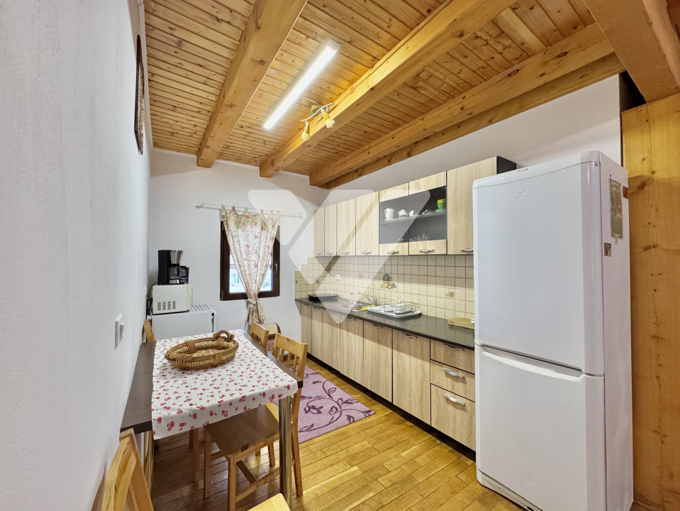 Cabană pe Râul Sadului  120 mp utili Teren 685 mp Zonă montană