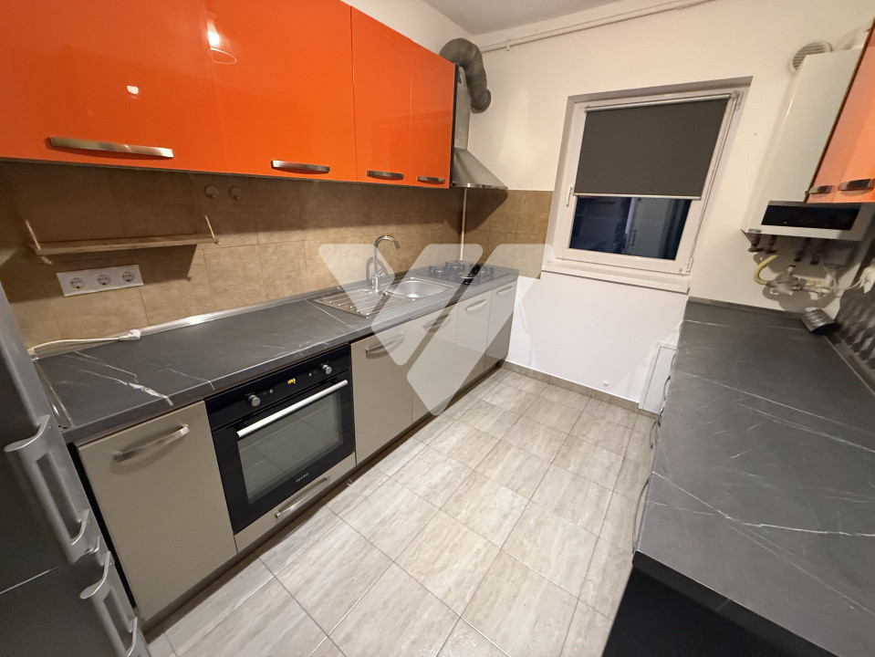 Apartament 3 camere 2 bai etaj 1 mobilat 75 mp Cartierul Arhitectilor