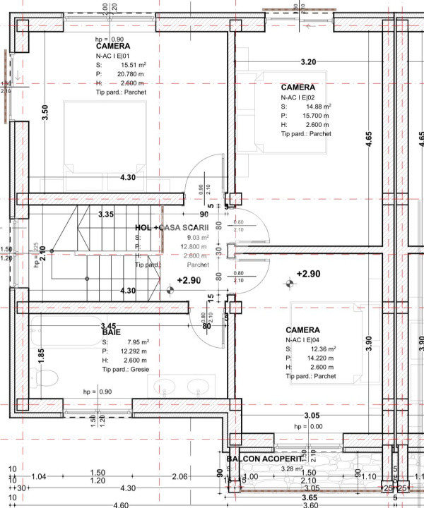 Casa noua tip duplex 4 camere si teren 250 mp in Selimbar Sibiu