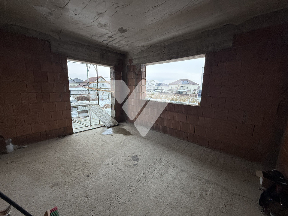 Casa noua tip duplex 4 camere si teren 250 mp in Selimbar Sibiu