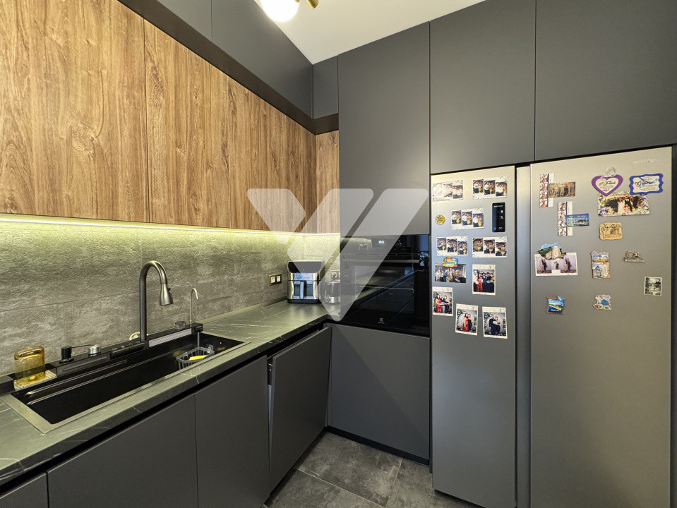 Casa moderna tip duplex 4 camere mobilata, teren 235 mp Talmaciu Sibiu