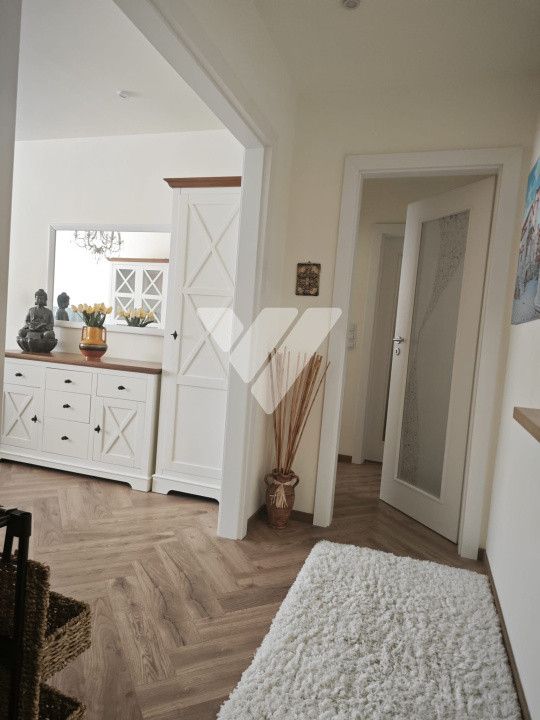 Apartament 2 camere la vile, Sibiu Ștrand, parter, mobilat complet