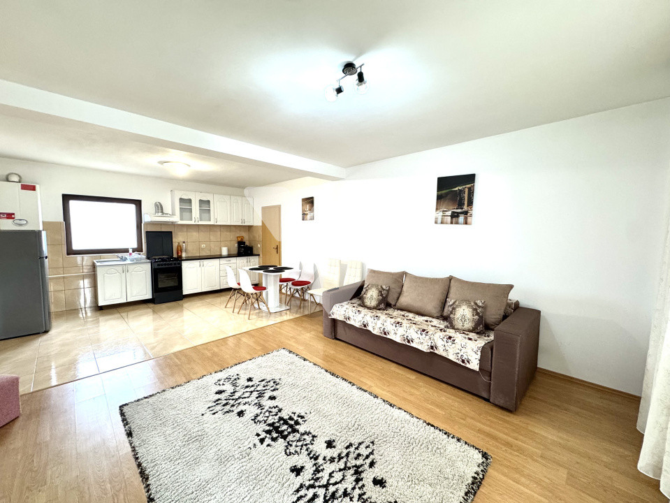 Apartament 2 camere etaj 1 mobilat 57 mp zona Turnisor Sibiu