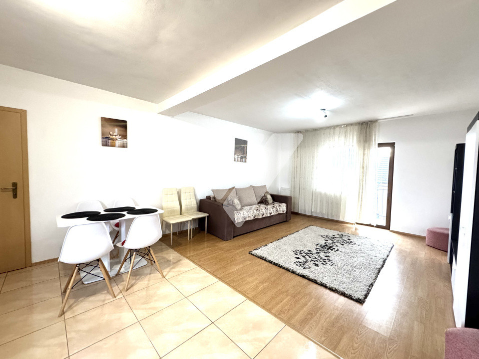 Apartament 2 camere etaj 1 mobilat 57 mp zona Turnisor Sibiu