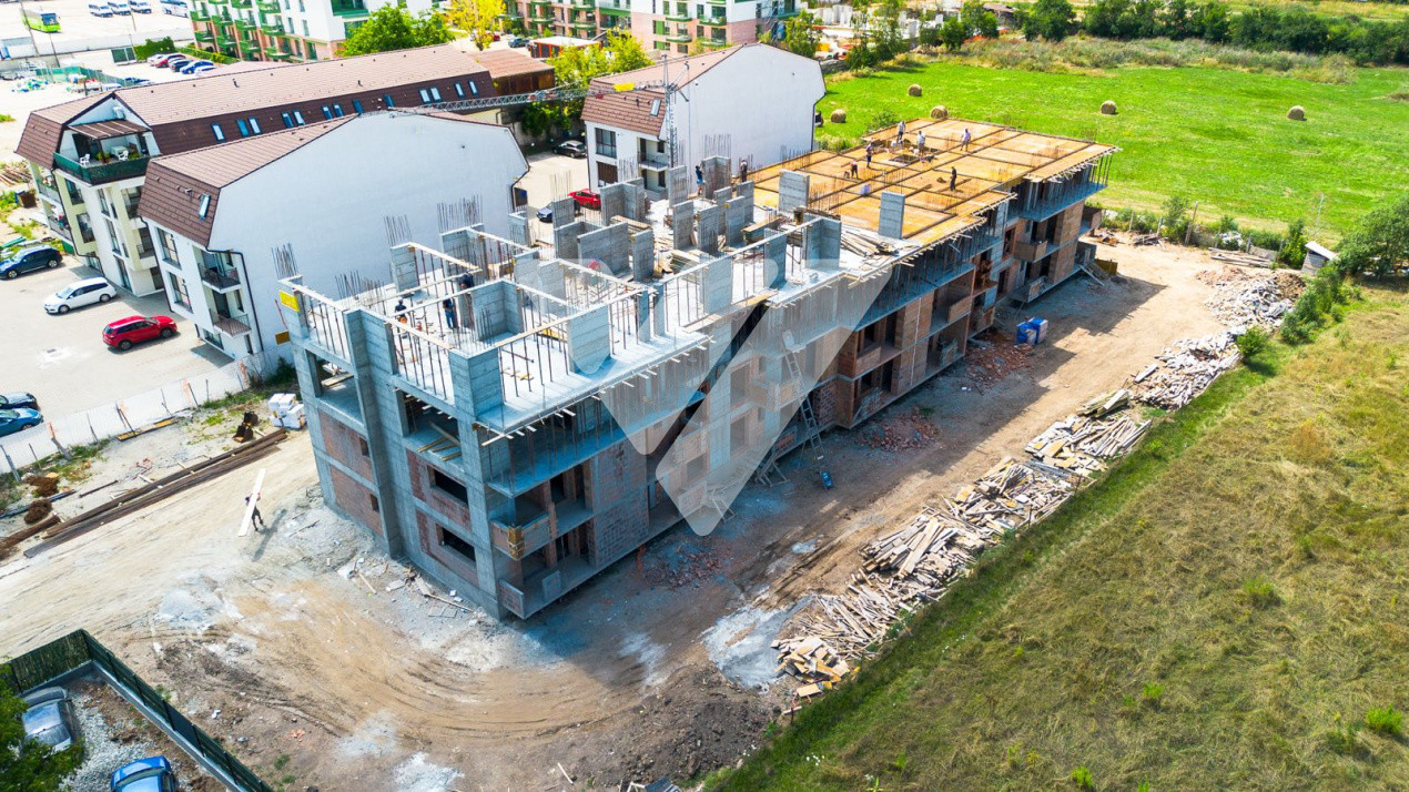 Apartament 2 camere 76 mp si terasa 90 mp - zona Lacul Binder Sibiu