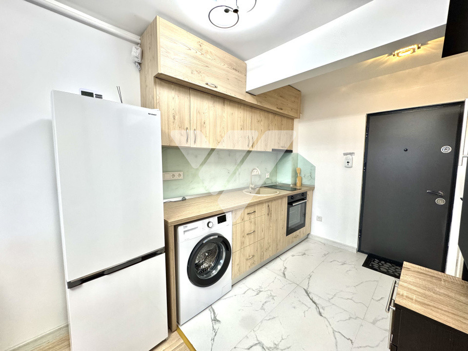 Garsoniera noua de inchiriat etaj 2 cu lift in Sibiu zona Lazaret