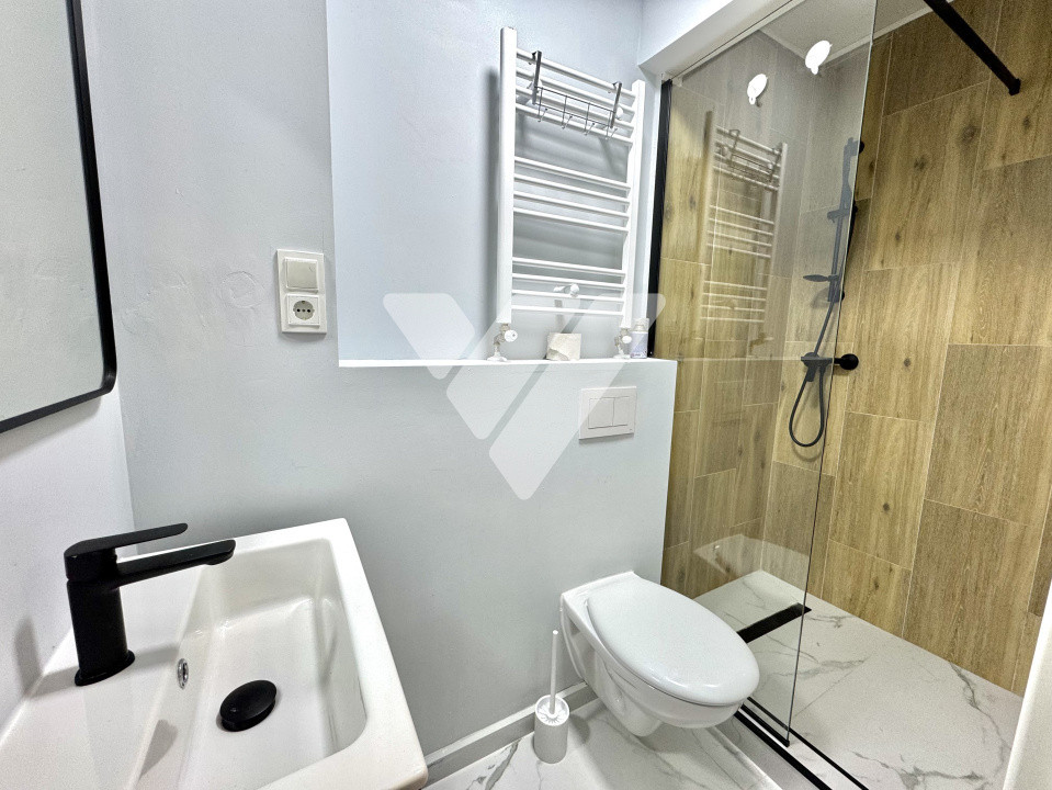 Garsoniera noua de inchiriat etaj 2 cu lift in Sibiu zona Lazaret