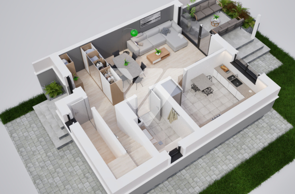 Casa 4 camere tip duplex si teren 300 mp - Sura Mica Sibiu