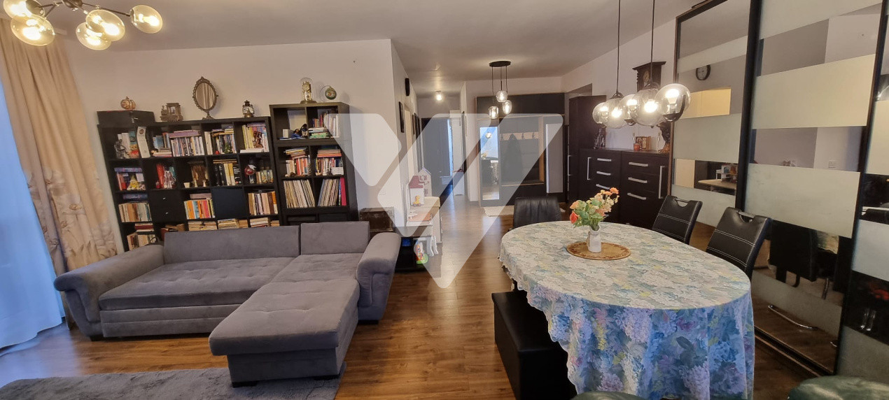 Apartament 3 camere mobilat 92 mp etaj 3 bloc nou zona Rahovei Sibiu