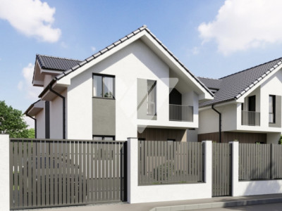 Casa noua 4 camere 3 bai, teren 340 mp Sura Mare Sibiu