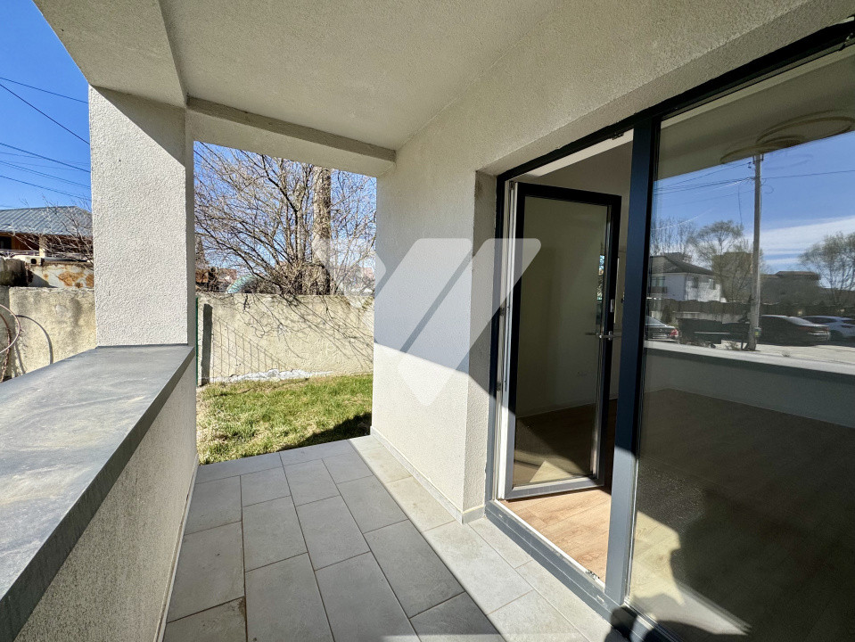 Apartament 2 camere, 2 bai si gradina la cheie Pictor Brana Selimbar