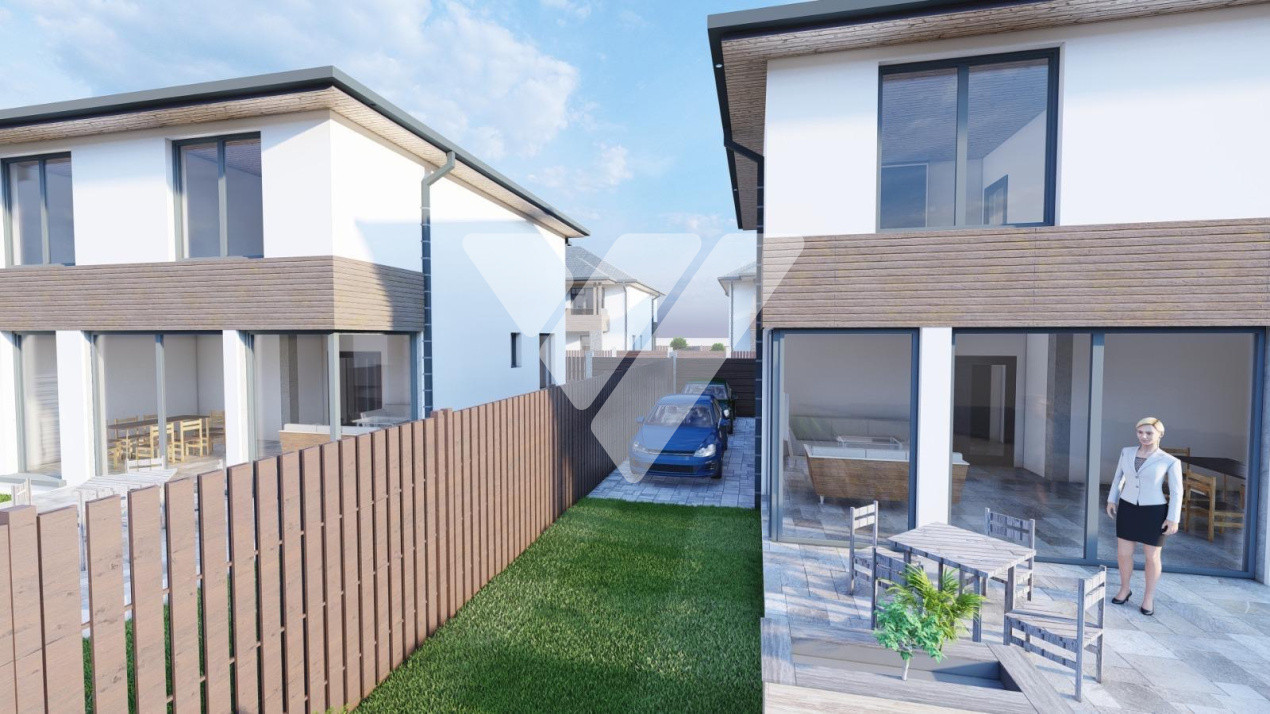 Casa individuala in Selimbar 4 camere 3 bai PROIECT NOU