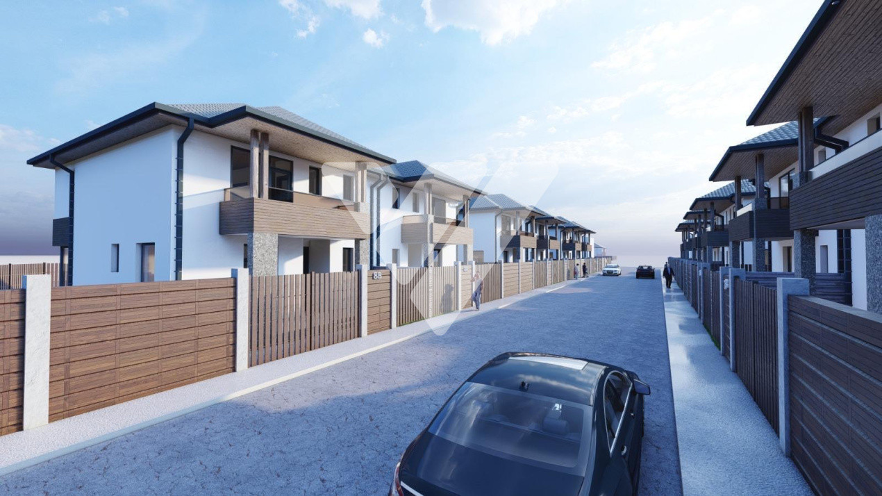 Casa noua duplex 4 camere 3 bai de vanzare in Selimbar Sibiu