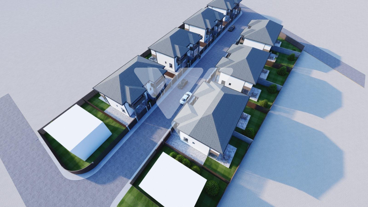 Casa noua duplex 4 camere 3 bai de vanzare in Selimbar Sibiu